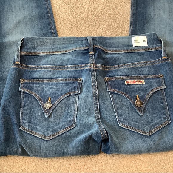Hudson Jeans Beth Baby Boot Size 25 Made in USA Excellent Condition - Picture 2 of 12